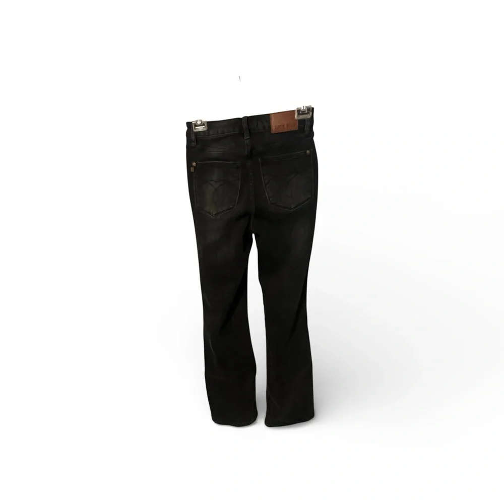 Judy Blue Los Angeles Women’s Jeans Size 3/26 SHORT Boot Cut Black Mid‎ Rise